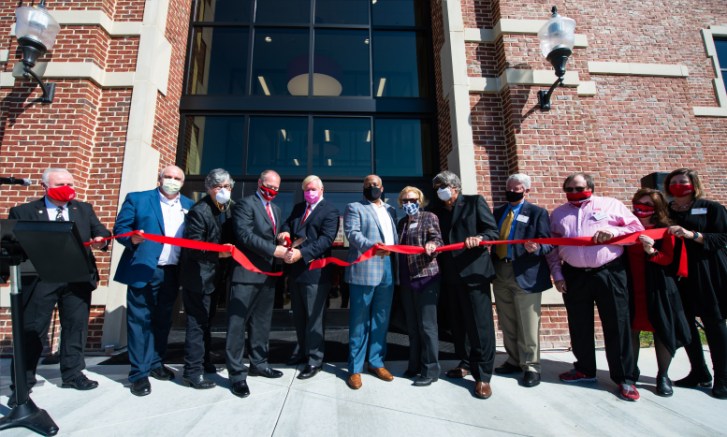 Ribbon Cutting at Mason&nbsp;Hall