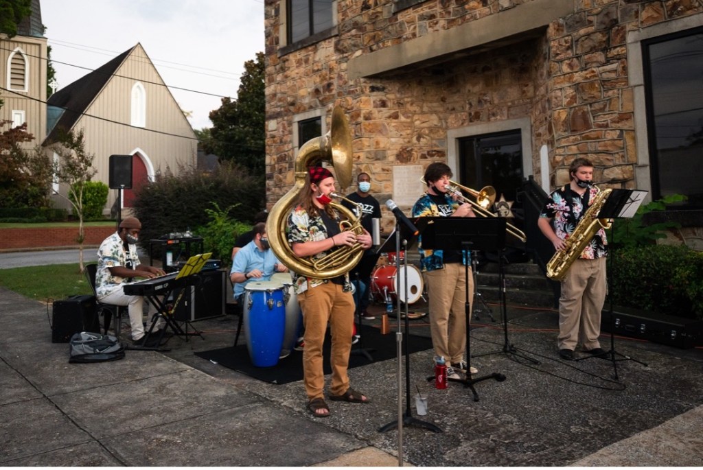 Image of Jazz Combos at Heirloom Taco, in Jacksonville, AL.
