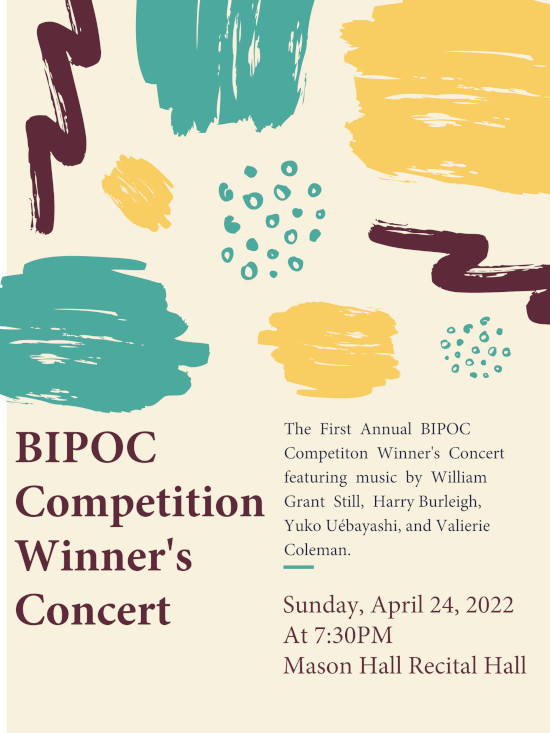 Belonging– BIPOC Competition Winner’s&nbsp;Concert