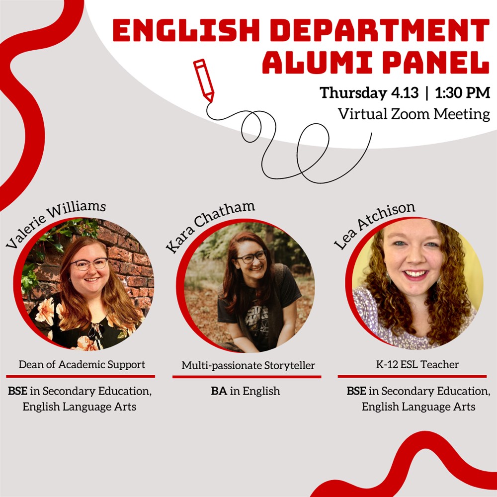 Alumni Angle: English Department Alumni&nbsp;Panel