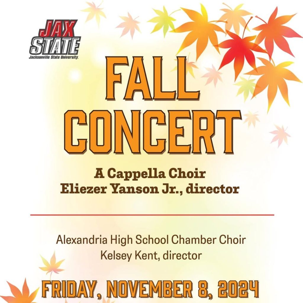 A Cappella Choir Fall&nbsp;Concert